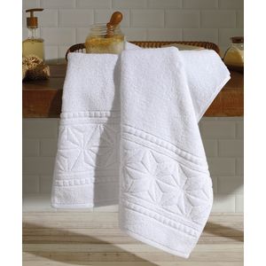 Toalla de baño Turin 100% algodón de 500 gr/m2 color blanco