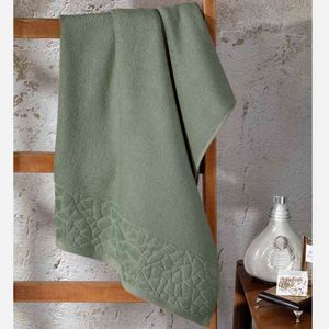 Toalla de baño Artemisa 100% algodón de 500 gr/m2 color verde